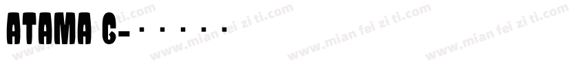 Atama G字体转换